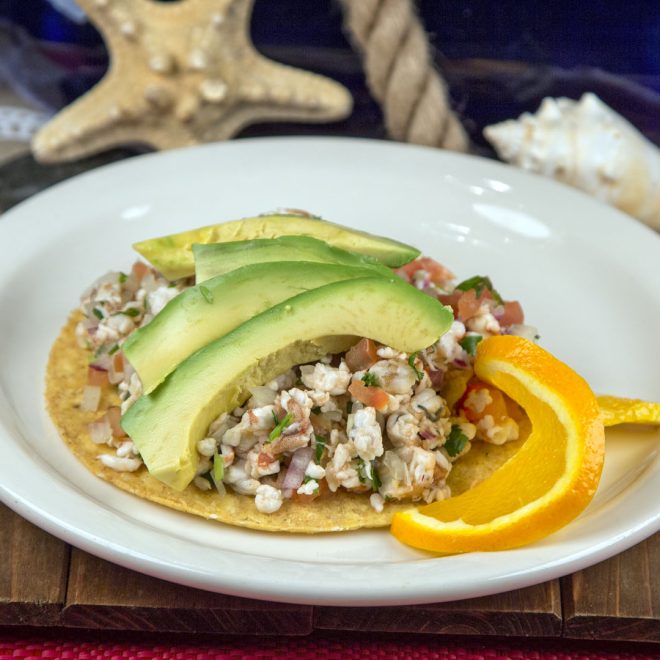 Tostada Ceviche